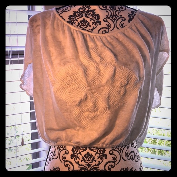 Free People Tops - Free People Vintage Embroidered Knit Top